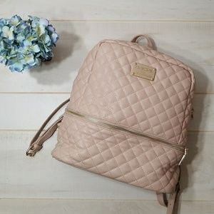 Pink Bebe Quilted Backpack